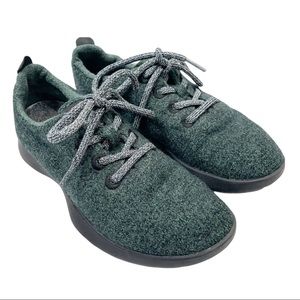 Allbirds The Wool Runners Shoes Lace-Up Green